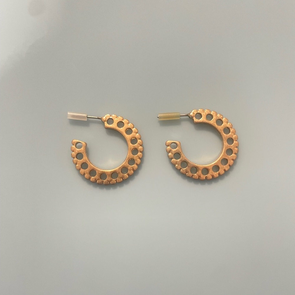 Gold Hoop Earrings